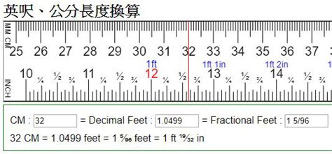 一尺幾吋|長度單位轉換工具：台丈、台尺、台吋、公尺、公分、。